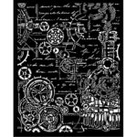 STAMPERIA VAGABOND ΣΕ FANTASY WORLD STENCIL 20X25 CM-KSTD156