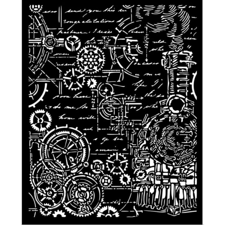 156010 STAMPERIA VAGABOND ΣΕ FANTASY WORLD STENCIL 20X25 CM-KSTD156 - Εικόνα 1