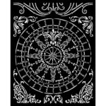 STAMPERIA VAGABOND ΣΕ FANTASY WORLD STENCIL 20X25 CM-KSTD157