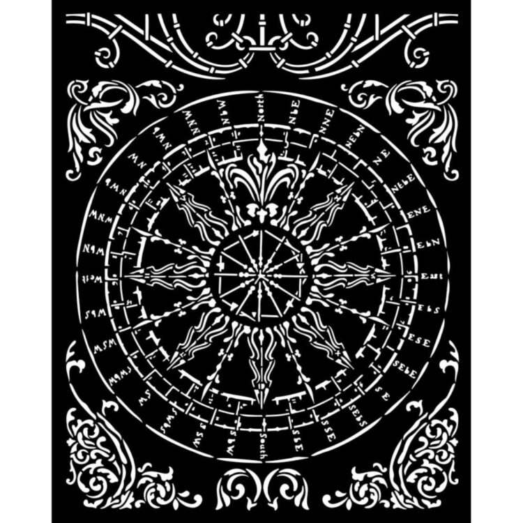STAMPERIA VAGABOND ΣΕ FANTASY WORLD STENCIL 20X25 CM-KSTD157 - Εικόνα 1