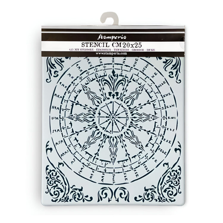 STAMPERIA VAGABOND ΣΕ FANTASY WORLD STENCIL 20X25 CM-KSTD157 - Εικόνα 2