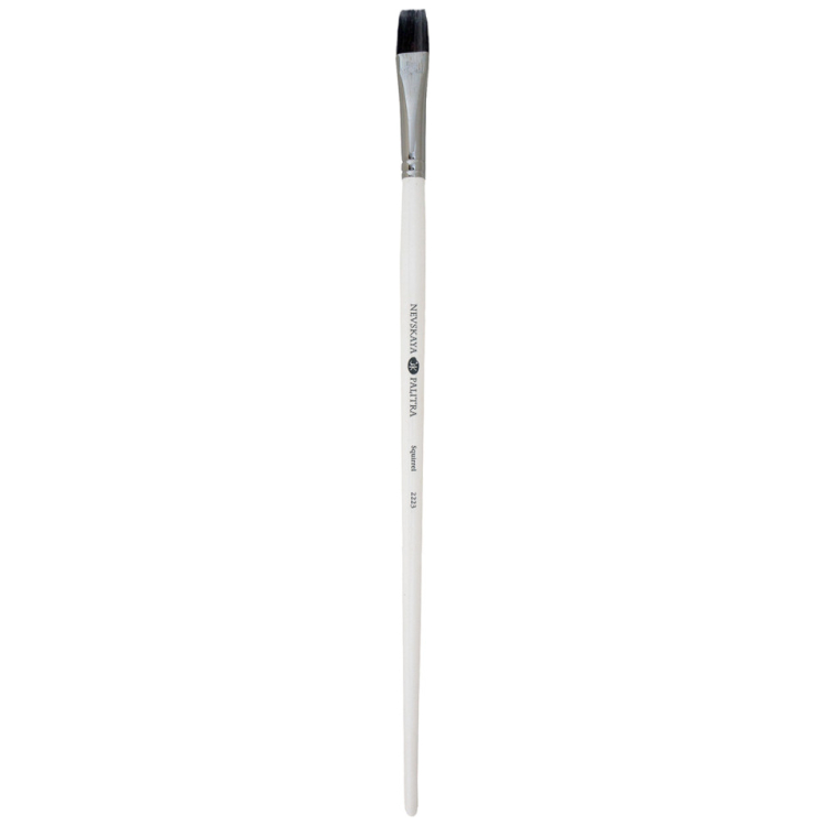 222312 NEVSKAYA PALETTE BRUSH ΣΚΊΟΥΡΟΣ FLAT No12 - Εικόνα 1