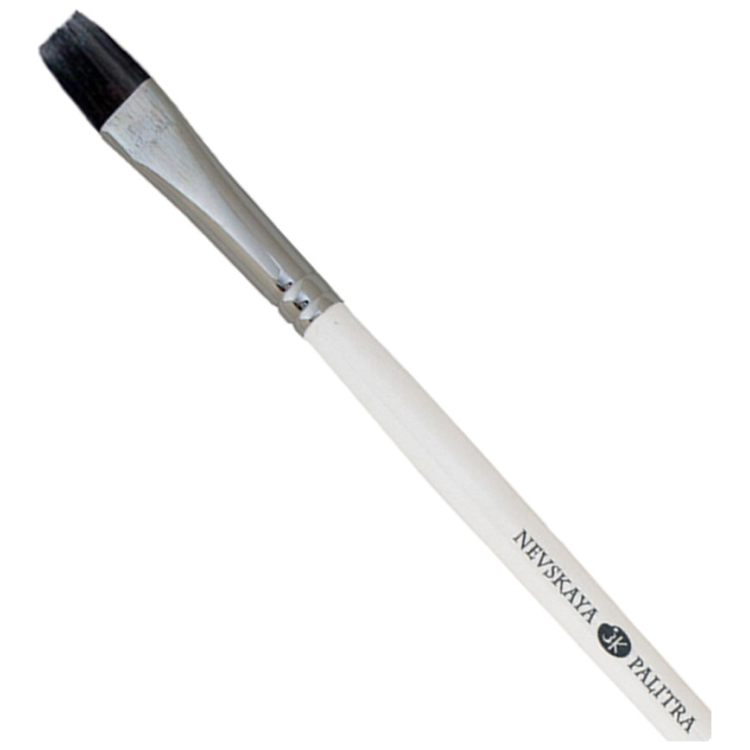 NEVSKAYA PALETTE BRUSH ΣΚΊΟΥΡΟΣ FLAT No4 - Εικόνα 2