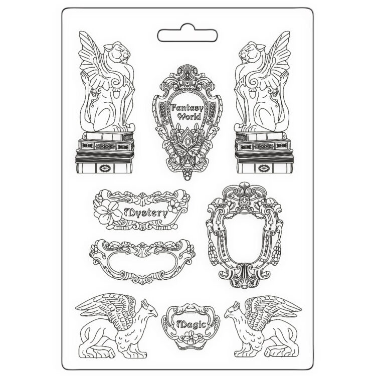 445730 STAMPERIA VAGABOND ΣΕ FANTASY WORL SOFT MOULD A4 - K3PTA4573 - Εικόνα 1