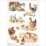 ITD COLLECTION DECOUPAGE ΡΙΖΌΧΑΡΤΟ A4 - R0472