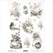 ITD COLLECTION DECOUPAGE ΡΙΖΌΧΑΡΤΟ A4 - R0668