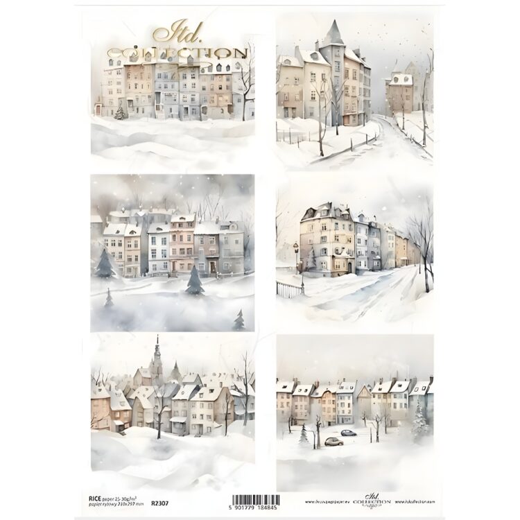 ITD COLLECTION DECOUPAGE ΡΙΖΌΧΑΡΤΟ A4 - R2307 - Εικόνα 1