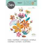 SIZZIX THINLITS CUT DIES - ΥΠΈΡΟΧΑ ΤΟΛΜΗΡΆ FLORALS
