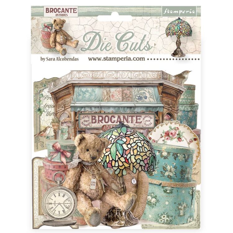 DFLDC94_1 STAMPERIA BROCANTE DIE CUTS DFLDC94 - Εικόνα 1