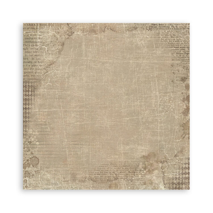 ΜΠΛΟΚ ΜΠΡΟΚΑΝΤΕ STAMPERIA 20.3/20.3 CM -SBBS102 - Εικόνα 9