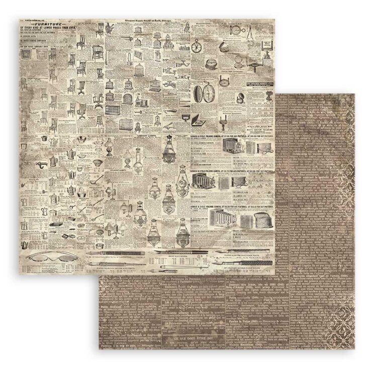 ΜΠΛΟΚ ΜΠΡΟΚΑΝΤΕ STAMPERIA 20.3/20.3 CM -SBBS102 - Εικόνα 10
