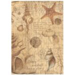 STAMPERIA SEA LAND DECOUPAGE ΧΑΡΤΙ Α4 - DFSA4859