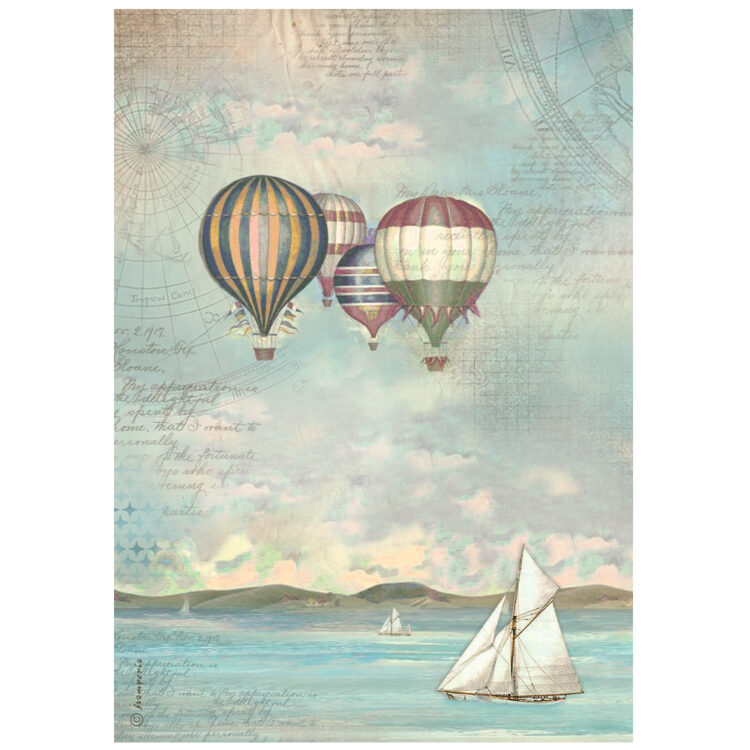 full_DFSA4860_1 STAMPERIA SEA LAND DECOUPAGE ΧΑΡΤΙ A4 - DFSA4860 - Εικόνα 1