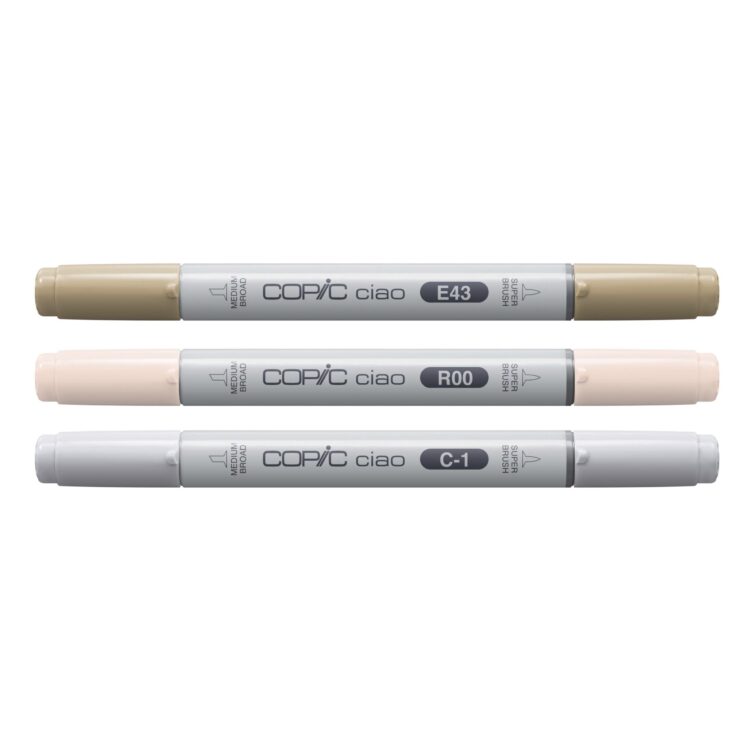 COPIC CIAO ΣΕΤ - 3 ΧΡΏΜΑΤΑ MELLOW ΠΑΛΈΤΑ - Εικόνα 3