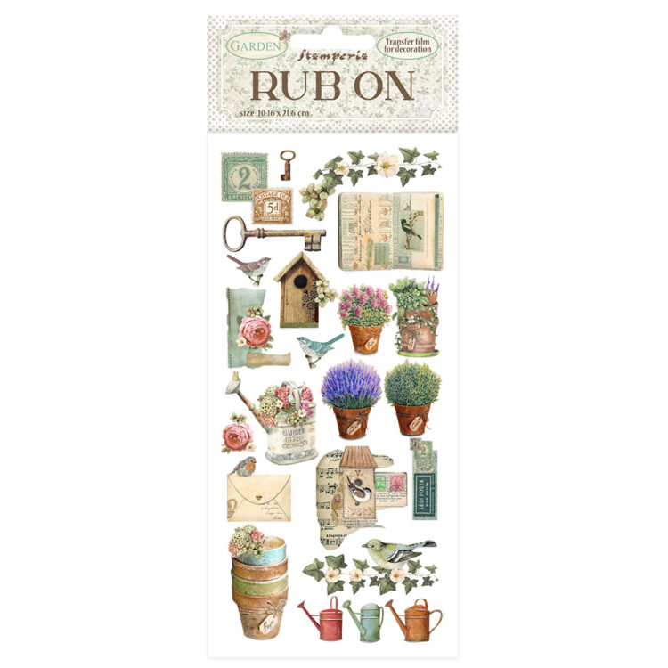 878702 STAMPERIA GARDEN ΤΡΊΨΤΕ ΣΤΙΣ 10.16/21.6CM-DFLRB87 - Εικόνα 1
