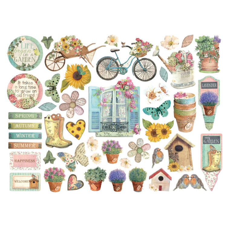 STAMPERIA GARDEN DIE CUTS DFLDC97 - Εικόνα 2