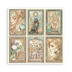 STAMPERIA SHABBY ΤΡΙΑΝΤΆΦΥΛΛΟ ΜΠΛΟΚ 20.3/20.3 CM -SBBS105 - Εικόνα 3