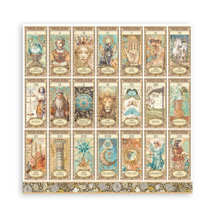 STAMPERIA SHABBY ΤΡΙΑΝΤΆΦΥΛΛΟ ΜΠΛΟΚ 20.3/20.3 CM -SBBS105 - Εικόνα 6