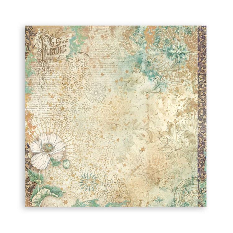 STAMPERIA SHABBY ΤΡΙΑΝΤΆΦΥΛΛΟ ΜΠΛΟΚ 20.3/20.3 CM -SBBS105 - Εικόνα 7