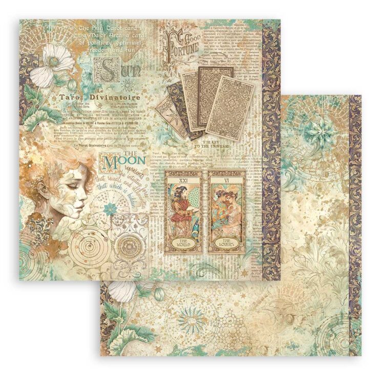 STAMPERIA SHABBY ΤΡΙΑΝΤΆΦΥΛΛΟ ΜΠΛΟΚ 20.3/20.3 CM -SBBS105 - Εικόνα 8