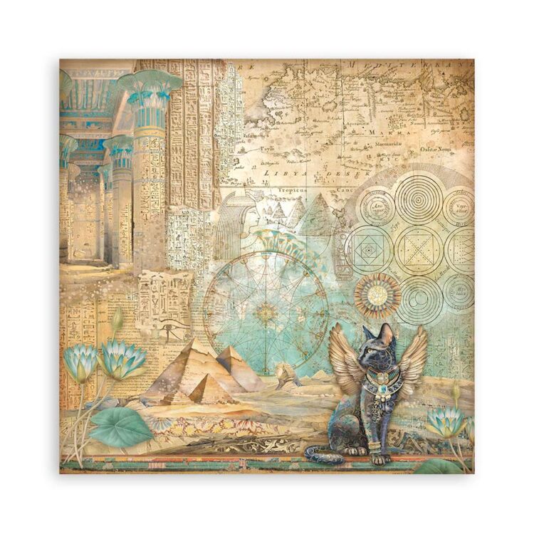 STAMPERIA SHABBY ΤΡΙΑΝΤΆΦΥΛΛΟ ΜΠΛΟΚ 20.3/20.3 CM -SBBS105 - Εικόνα 12