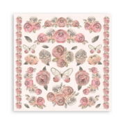 STAMPERIA SHABBY ROSE ΜΠΛΟΚ 20.3/20.3 CM -SBBS107