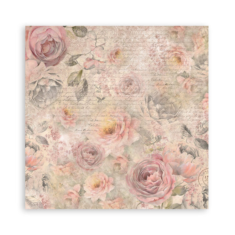 STAMPERIA SHABBY ROSE ΜΠΛΟΚ 20.3/20.3 CM -SBBS107 - Εικόνα 4