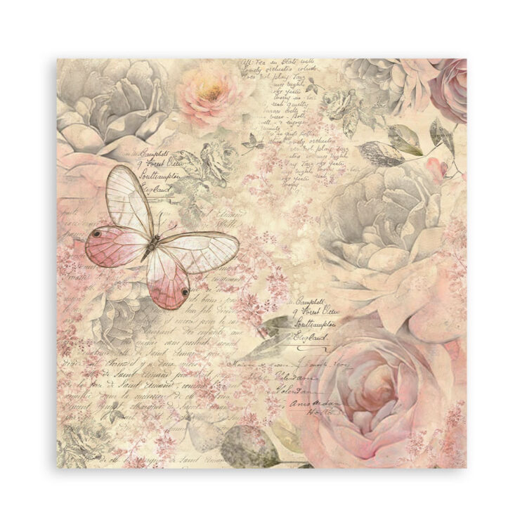 STAMPERIA SHABBY ROSE ΜΠΛΟΚ 20.3/20.3 CM -SBBS107 - Εικόνα 5