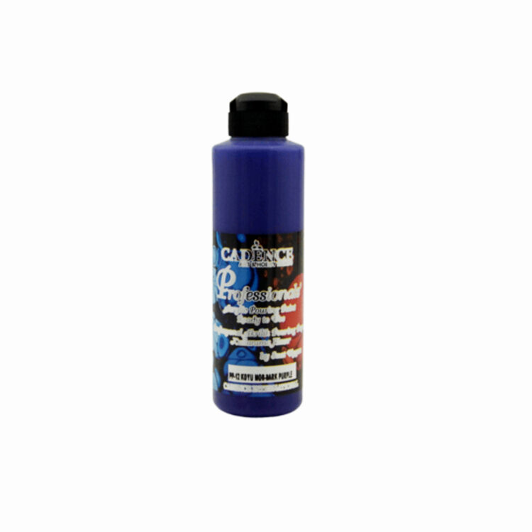 120032 CADENCE ΑΚΡΥΛΙΚΌ ΧΎΝΟΝΤΑΣ ΧΡΏΜΑ 250 ML. - ΣΚΟΎΡΟ ΜΩΒ PP-12 - Εικόνα 1