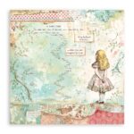 STAMPERIA ALICE ΜΠΛΟΚ 30,5/30,5 CM -SBBXL12