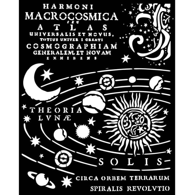 166006 STAMPERIA FORTUNE PATTERN 20 X 25 CM - KSTD166 - Εικόνα 1