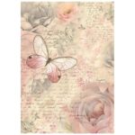 STAMPERIA SHABBY ROSE DECOUPAGE ΡΙΖΌΧΑΡΤΟ Α4 - DFSA4878