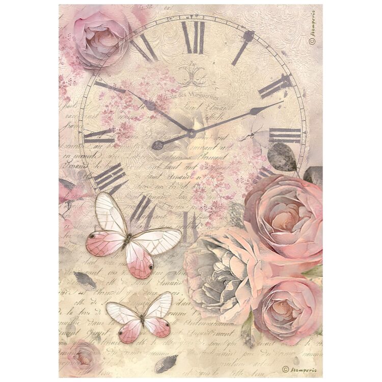488003 STAMPERIA SHABBY ROSE DECOUPAGE ΡΙΖΌΧΑΡΤΟ A4 - DFSA4880 - Εικόνα 1