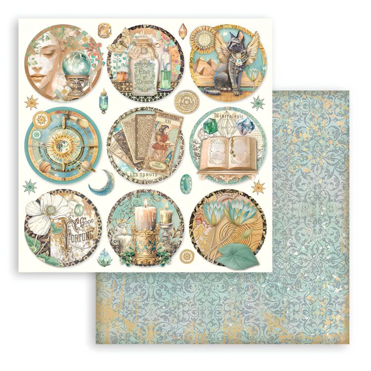 STAMPERIA FORTUNE DESIGNER ΧΑΡΤΌΝΙ 30.5/30.5CM-SBB996 - Εικόνα 1