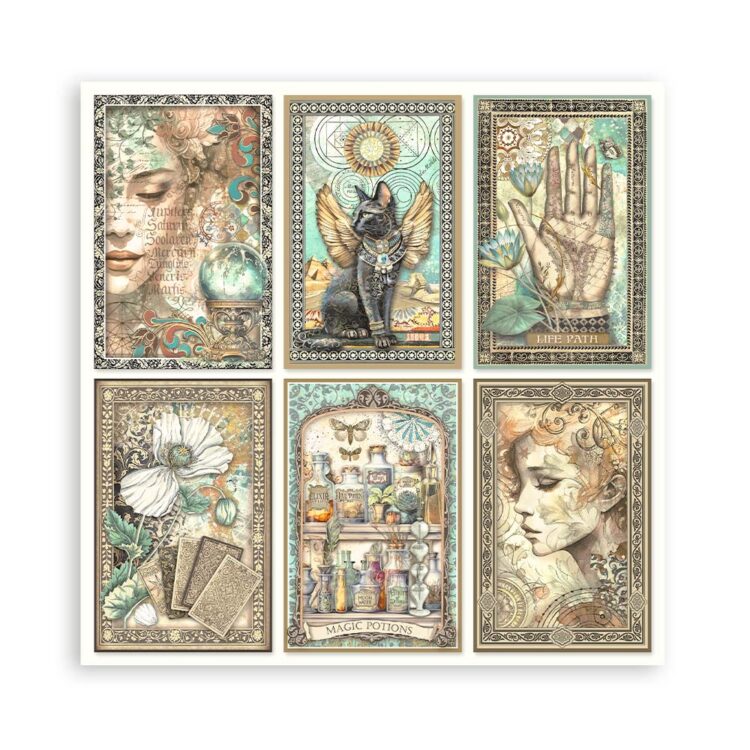 STAMPERIA FORTUNE ΜΠΛΟΚ 30.5/30.5 CM -SBBXLB15 - Εικόνα 4