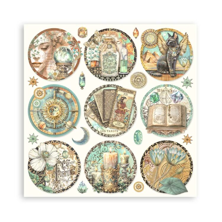 STAMPERIA FORTUNE ΜΠΛΟΚ 30.5/30.5 CM -SBBXLB15 - Εικόνα 5