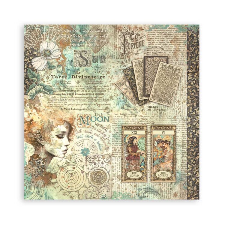 STAMPERIA FORTUNE ΜΠΛΟΚ 30.5/30.5 CM -SBBXLB15 - Εικόνα 15