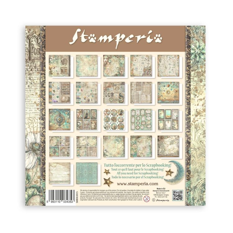 STAMPERIA FORTUNE ΜΠΛΟΚ 30.5/30.5 CM -SBBXLB15 - Εικόνα 24