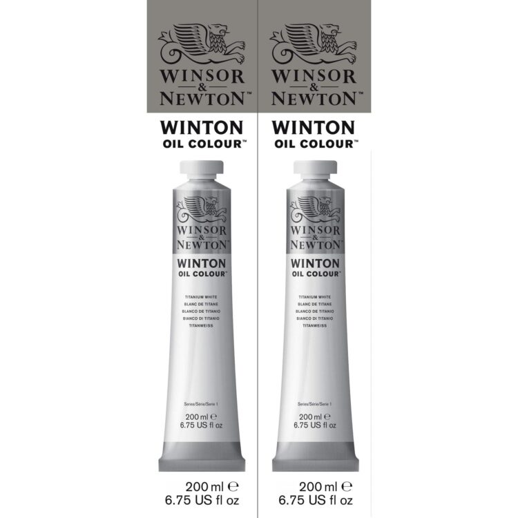 4906899 W&N WINTON ΛΑΔΟΜΠΟΓΙΆ 2 X 200 ML - ΛΕΥΚΌ ΤΙΤΆΝΙΟ 1490699 - Εικόνα 1