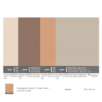 CLAIREFONTAINE ΧΑΡΤΊ ΠΑΣΤΈΛGRAIN 50/70 CM 360 G - SIENNA