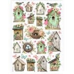 STAMPERIA NESTS DECOUPAGE ΡΙΖΌΧΑΡΤΟ A4 - DFSA4890