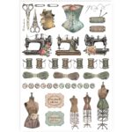 STAMPERIA ΑΞΕΣΟΥΆΡ ΡΑΠΤΙΚΉΣ DECOUPAGE ΧΑΡΤΊ A4 - DFSA4908