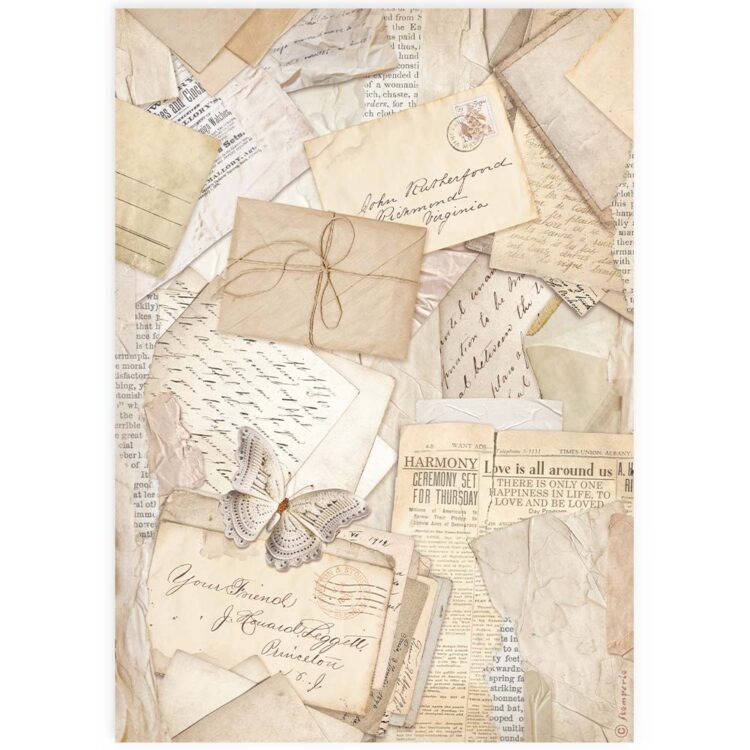 thumb_DFSA4914_1 ΡΙΖΌΧΑΡΤΟ STAMPERIA DECOUPAGE A4 - DFSA4914 - Εικόνα 1