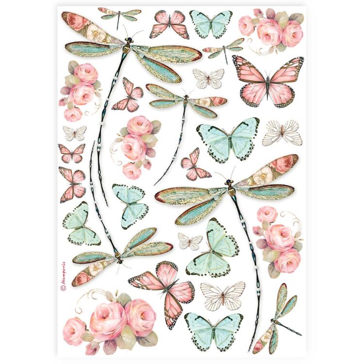 thumb_DFSA4927_1 STAMPERIA DRAGONFLY DECOUPAGE ΡΥΖΟΧΑΡΤΟ A4 - DFSA4927 - Εικόνα 1