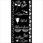 ΣΧΈΔΙΟ STAMPERIA WONDERLAND 12 X 25 CM - KSTDL96