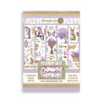 STAMPERIA LAVENDER WASHI PAD 8 ΦΥΛΛΑ A5 -SBW07