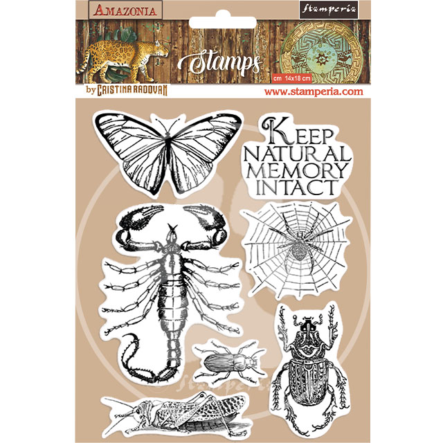 thumb_WTKCC193_1A ΓΡΑΜΜΑΤΟΣΗΜΑ STAMPERIA AMAZONIA 14/18CM WTKCC193 - Εικόνα 1