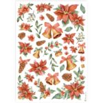 STAMPERIA DECOUPAGE PAPER CHRISTMAS 6ΤΕΜ. Α4 DFSA4XCX - Εικόνα 4