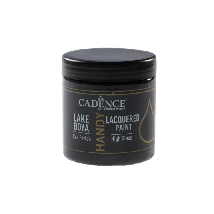 CADENCE ΑΚΡΥΛΙΚΌ ΧΡΏΜΑ ΛΆΚΑΣ ΕΎΧΡΗΣΤΟ 250 ML. - ΜΑΎΡΟ L- 60 - Εικόνα 1