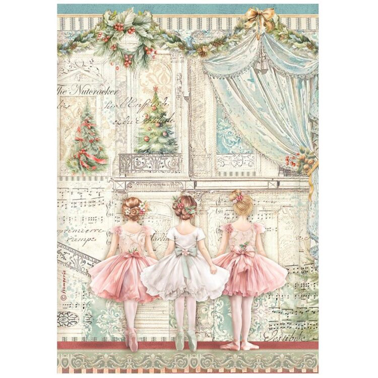 thumb_DFSA4943_1 STAMPERIA THE NUTCRACKER DECOUPAGE PAPER A4 - DFSA4943 - Εικόνα 1